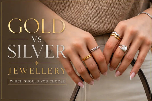 Gold and silver jewellery comparison for everyday wear