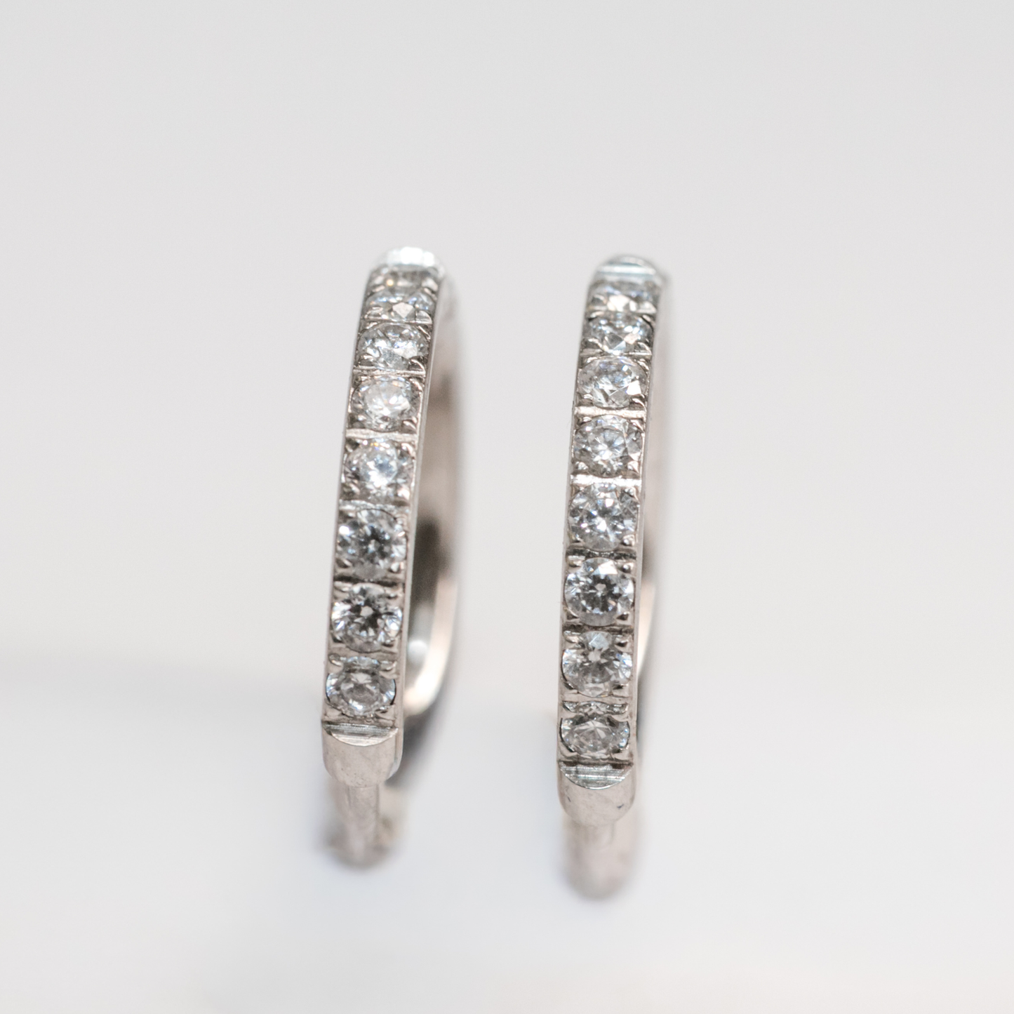 Éclat Hoops In Silver