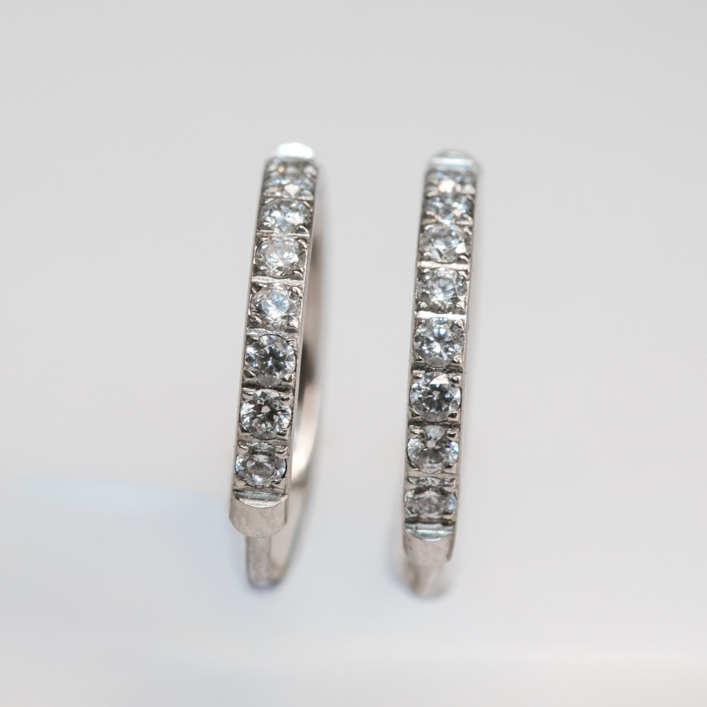 Éclat Hoops In Silver