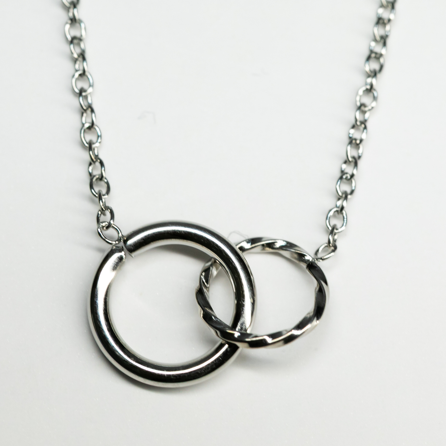Eternal Links Necklace In Silver