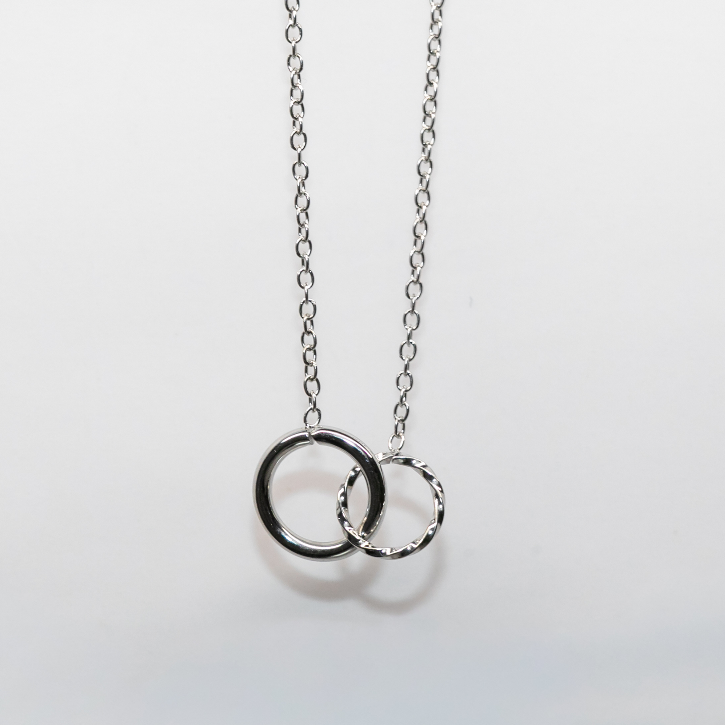 Eternal Links Necklace In Silver