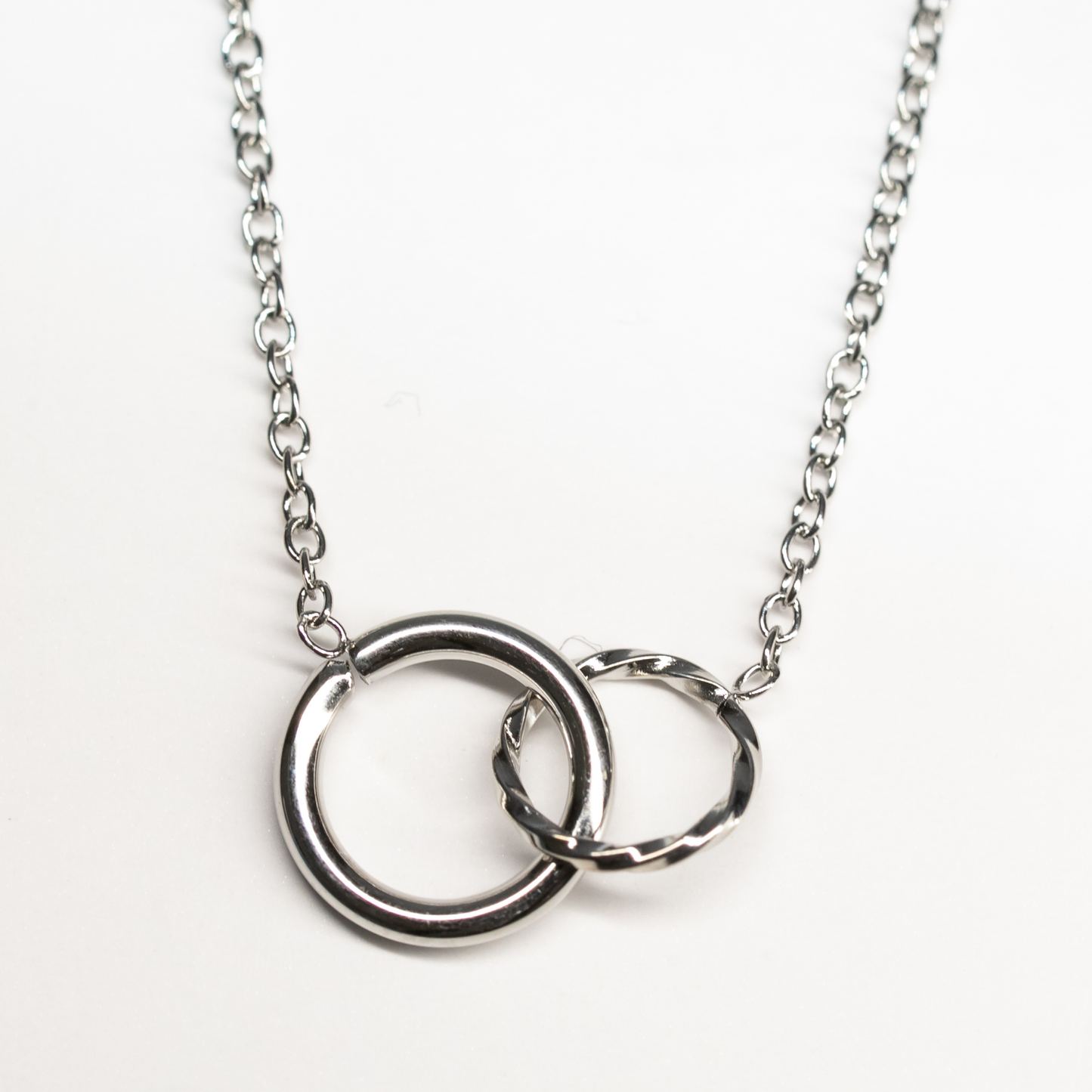 Eternal Links Necklace In Silver