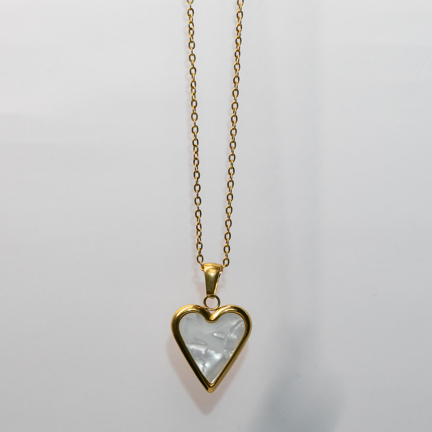 Seraphina Heart Necklace In Gold