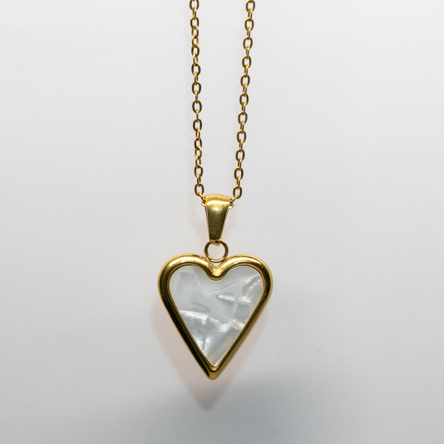 Seraphina Heart Necklace In Gold