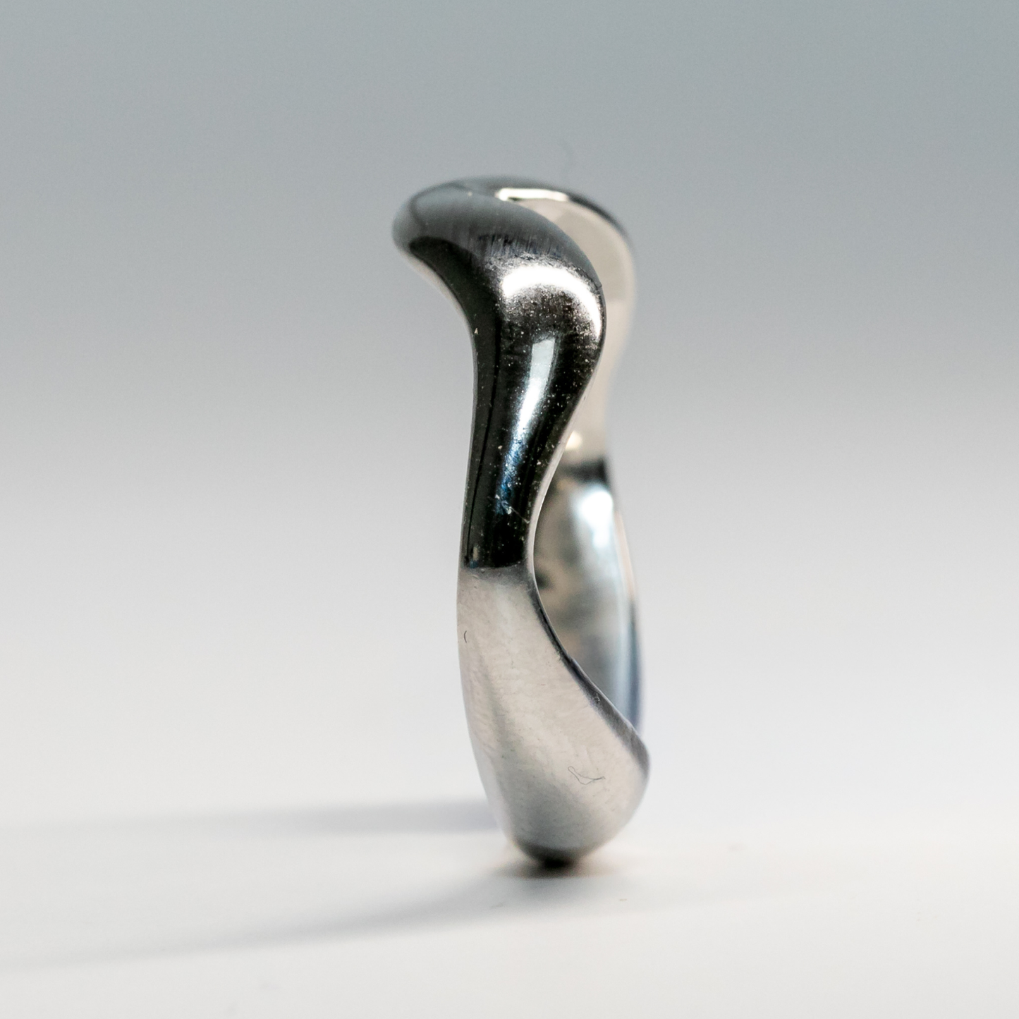 Waveform Ring In Silver