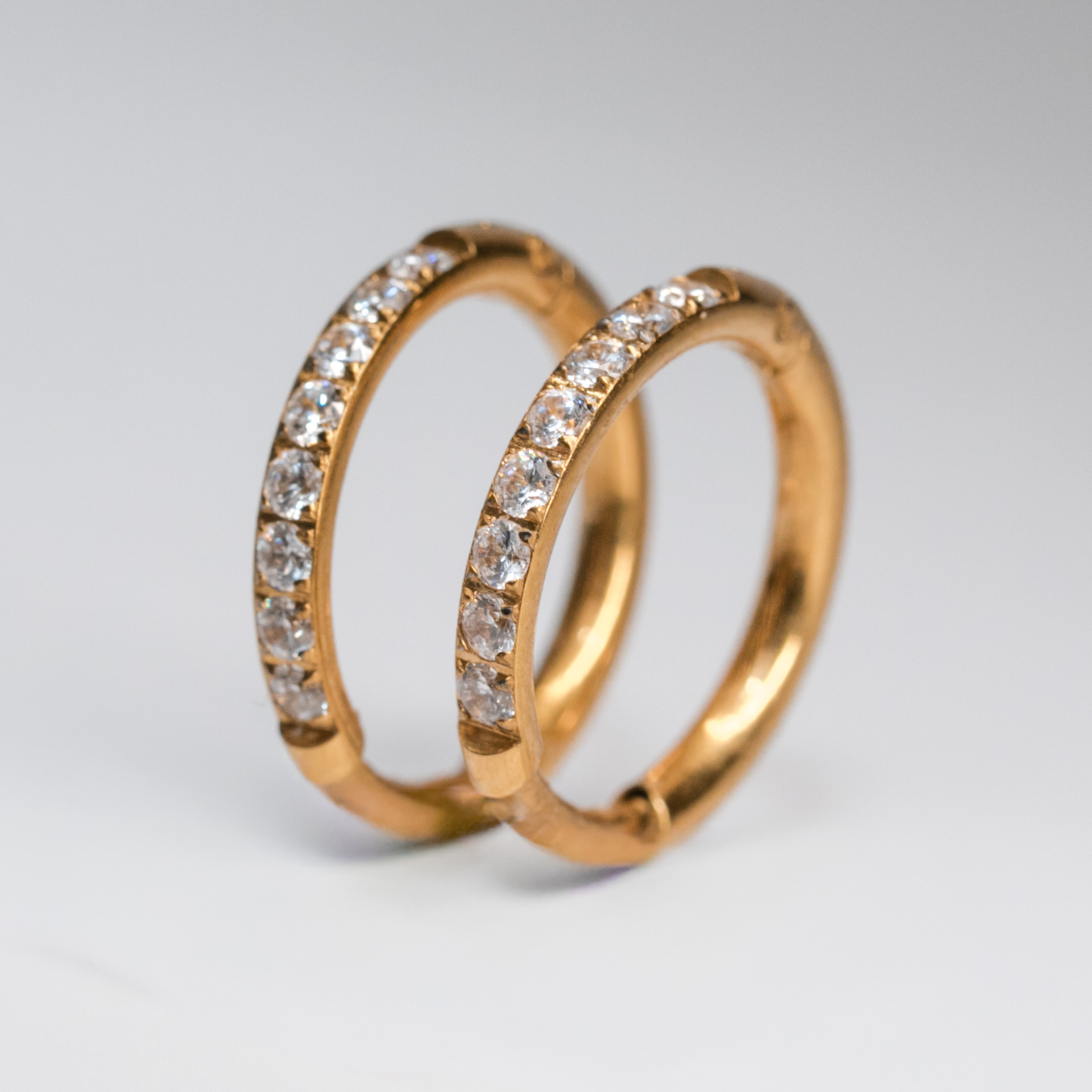 Éclat Hoops In Gold