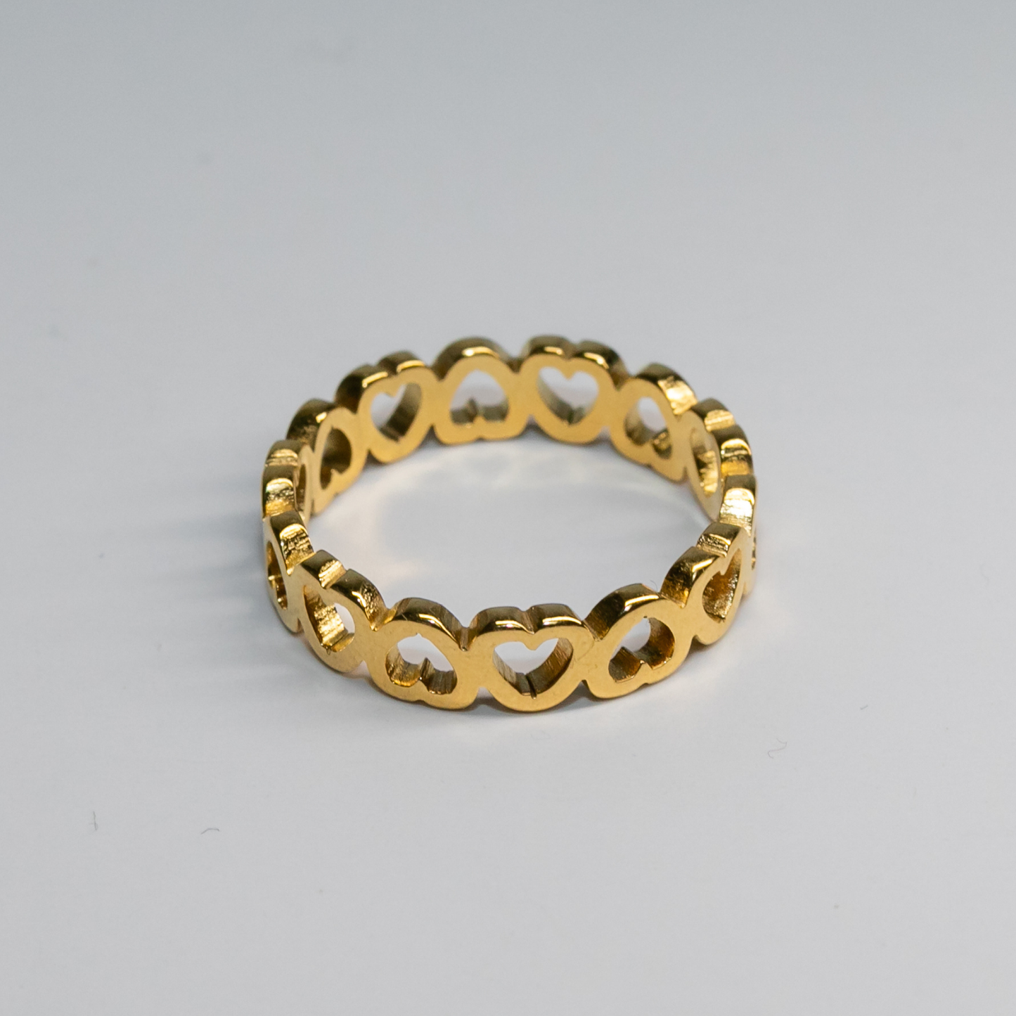 Amour Band Ring In Gold