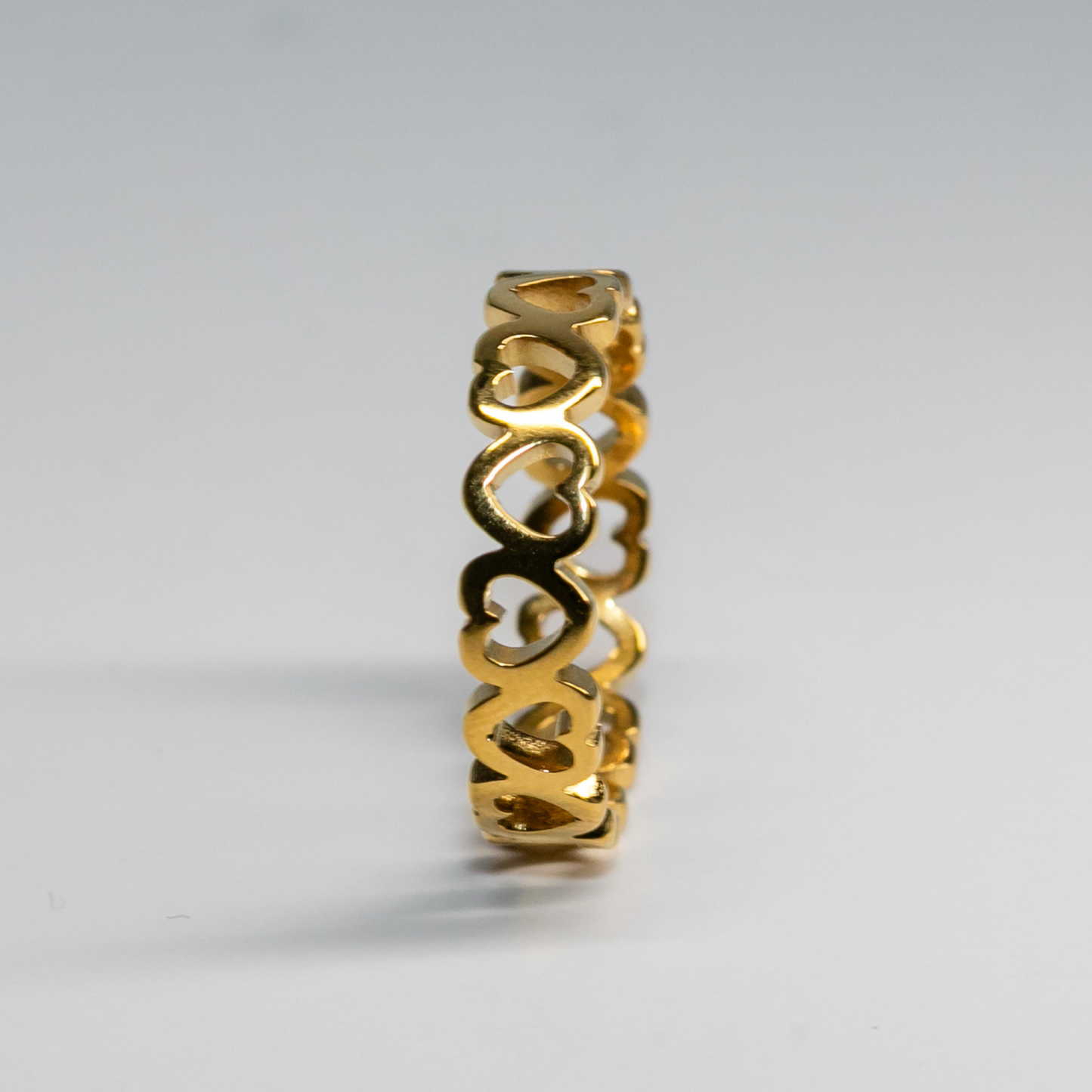 Amour Band Ring In Gold
