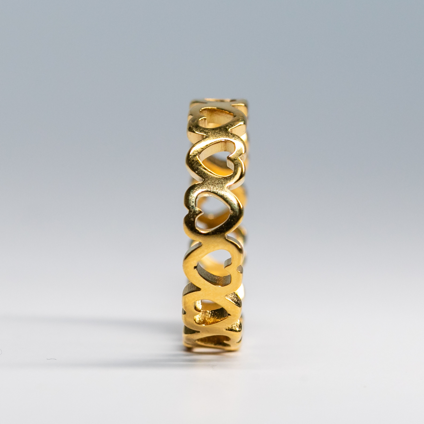 Amour Band Ring In Gold
